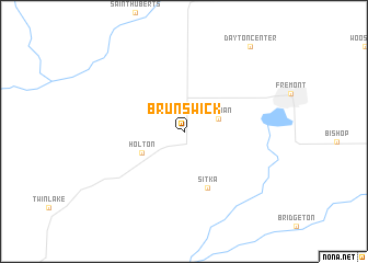 map of Brunswick