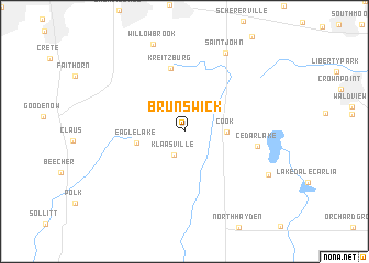 map of Brunswick