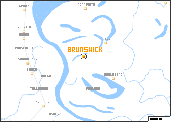 map of Brunswick