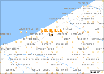 map of Brunville