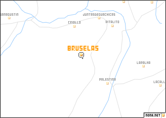 map of Bruselas