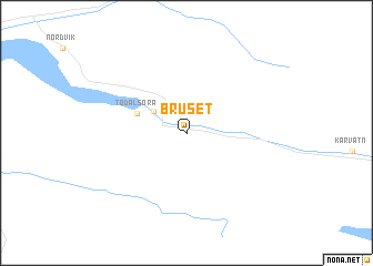 map of Bruset