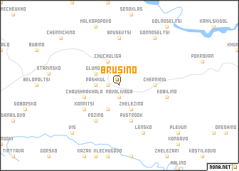 map of Brusino