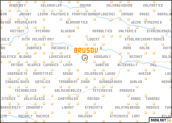 map of Brusov