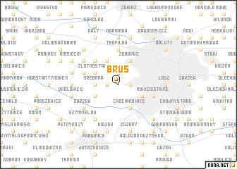 map of Brus