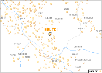 map of Brutci