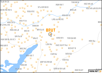 map of Brut