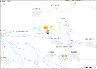 map of Brut