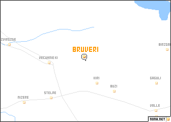 map of Brūveri