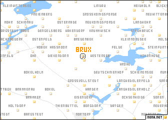 map of Brux