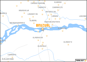 map of Bruzual