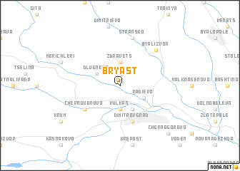 map of Bryast