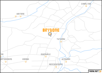 map of Brydone