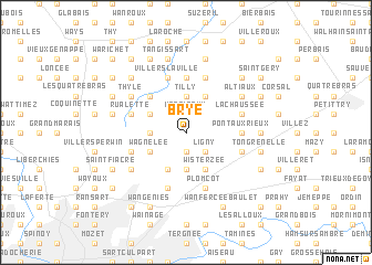 map of Brye