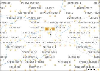 map of Bryki