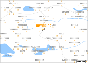 map of Bryndino