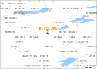 map of Bryzgovo