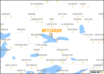 map of Bryzgovo