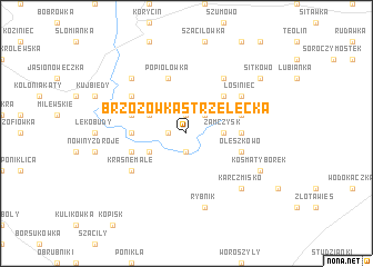 map of Brzozówka Strzelecka