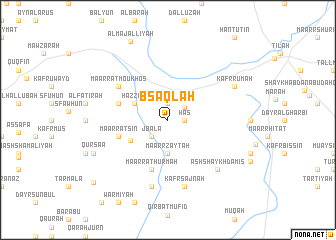 map of Bsaqlah