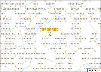 map of Bşarşar