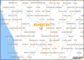 map of Bshabţah