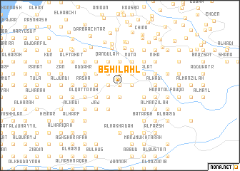 map of Bshi‘lahl