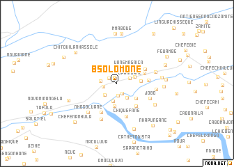 map of B. Solomone