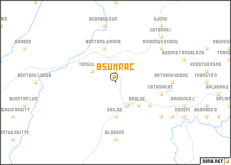 map of B\