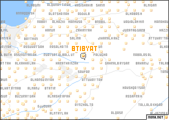 map of Btibyāt