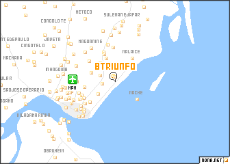 map of B. Triunfo