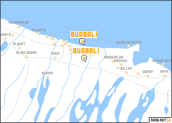 map of Bū ‘Abālī