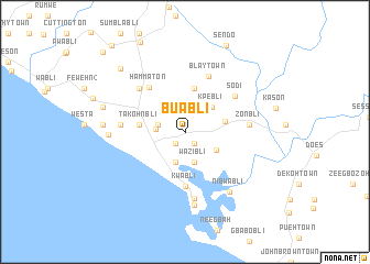 map of Buabli