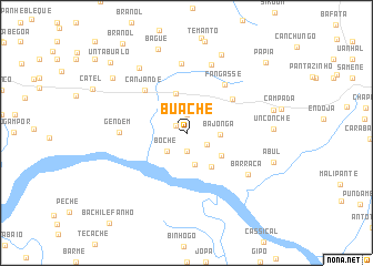 map of Buache