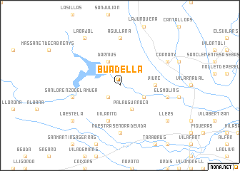 map of Buadella