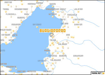 map of Buadia-Rorao