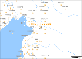 map of Buadi-Bayawa