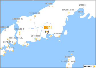 map of Buai