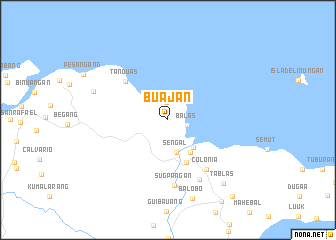 map of Buajan