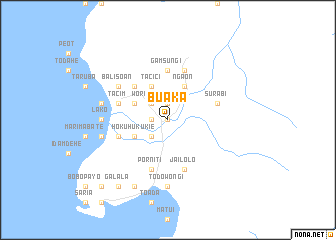 map of Buaka