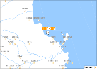 map of Buakup