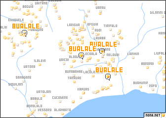map of Bualale