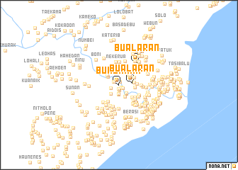 map of Bualaran