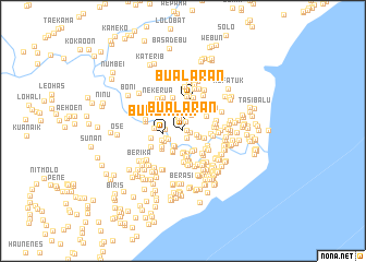 map of Bualaran