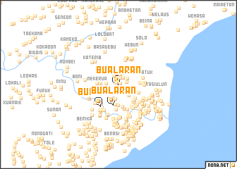 map of Bualaran