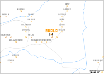 map of Buala
