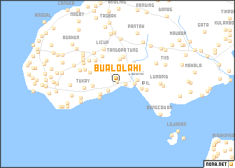 map of Bualo Lahi