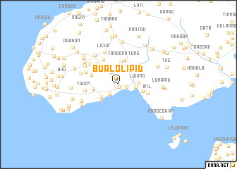 map of Bualo Lipid