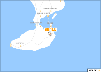 map of Bualu