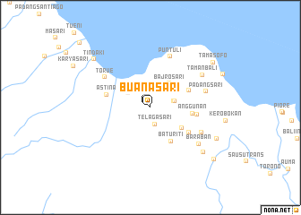 map of Buanasari